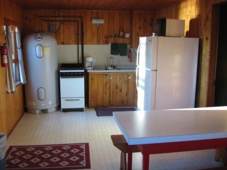 Kitchen area of Unit 1