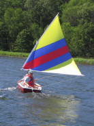 Sailing can be great fun in one of our rental boats.